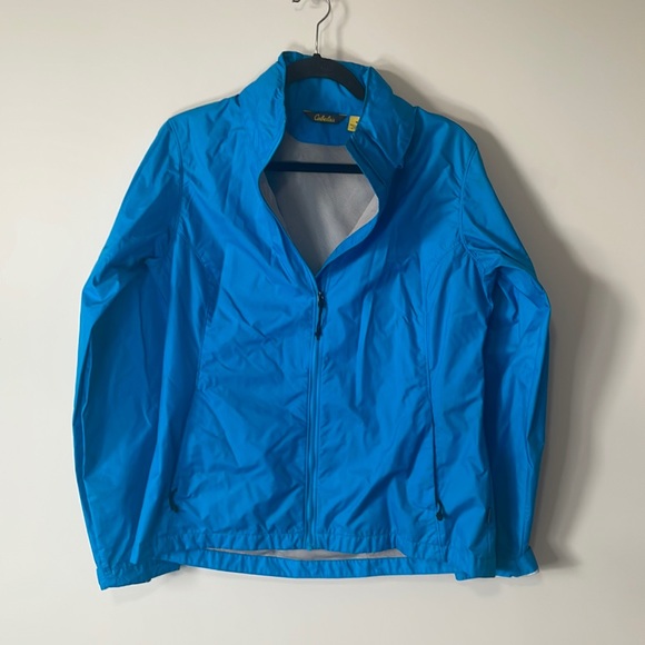 Cabela's Jackets & Coats Cabelas Womens Rain Jacket Packable Hood